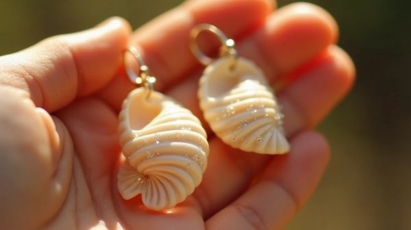 Breathe life into your outfits with stunning shell earrings
